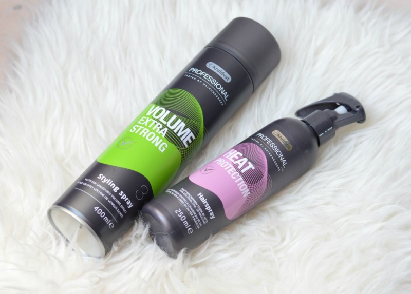 Kruidvat professional hair styling review Budgetproof haarproducten!